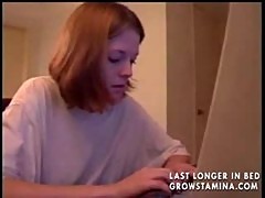 Dirty old man and young teen slut part1