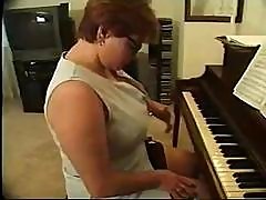 Nasty Piano Teacher Is Getting Brutally Fucked